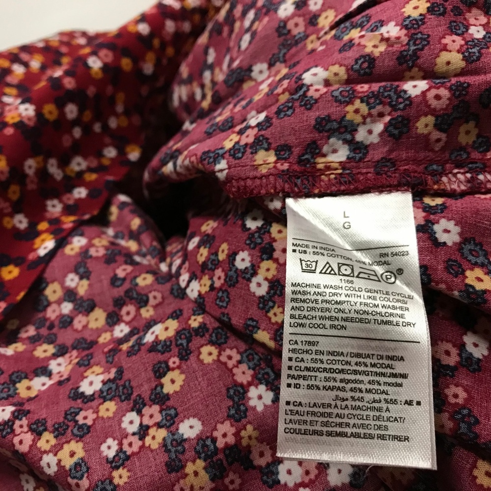 Old Navy Women's Tunic Top Cotton Blend Size L New - Picture 5 of 5